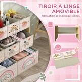 AIYAPLAY Kinder opbergrek Geel - 24% Korting!