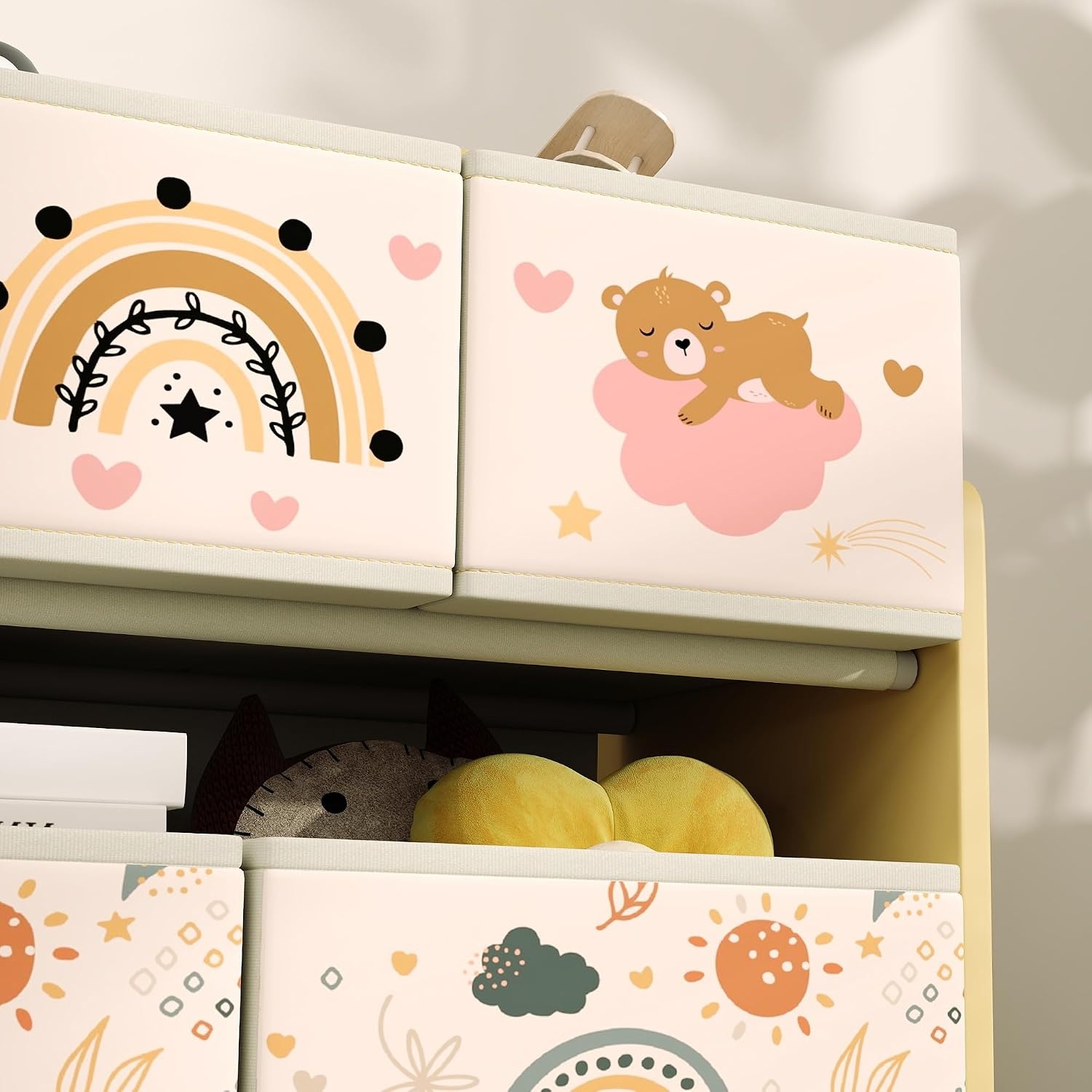 AIYAPLAY Kinder opbergrek Geel - 24% Korting!