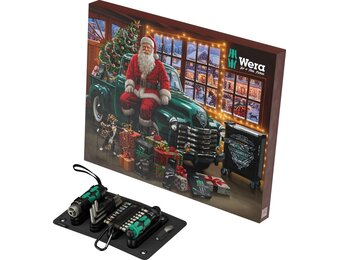 Wera Adventskalender 2026, 24-delig