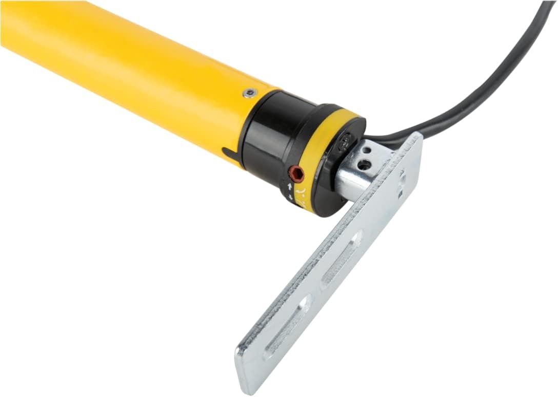 Schellenberg 20221 Rolluikmotor Action Mini voor 40 mm stalen buisassen, mechanische eindpositie-instelling, ideaal voor kunststof rolluiken tot 2 m² oppervlak, rolluikaandrijving - Maat Actie