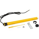 Schellenberg 20221 Rolluikmotor Action Mini voor 40 mm stalen buisassen, mechanische eindpositie-instelling, ideaal voor kunststof rolluiken tot 2 m² oppervlak, rolluikaandrijving - Maat Actie