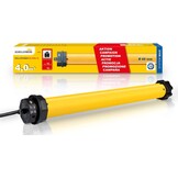 Schellenberg 20221 Rolluikmotor Action Mini voor 40 mm stalen buisassen, mechanische eindpositie-instelling, ideaal voor kunststof rolluiken tot 2 m² oppervlak, rolluikaandrijving - Maat Actie