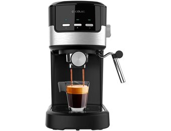 Cecotec Power Espresso 20 Pecan Espressomachine - 1100W - 20 Bar - Zwart