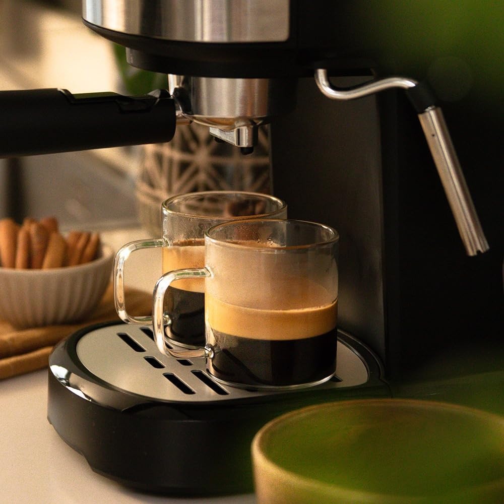 Cecotec Power Espresso 20 Pecan Espressomachine - 1100W - 20 Bar - Zwart