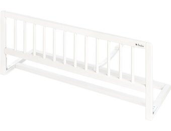 Bedhek 90 cm Wit | Massief Beukenhout | 24% Korting