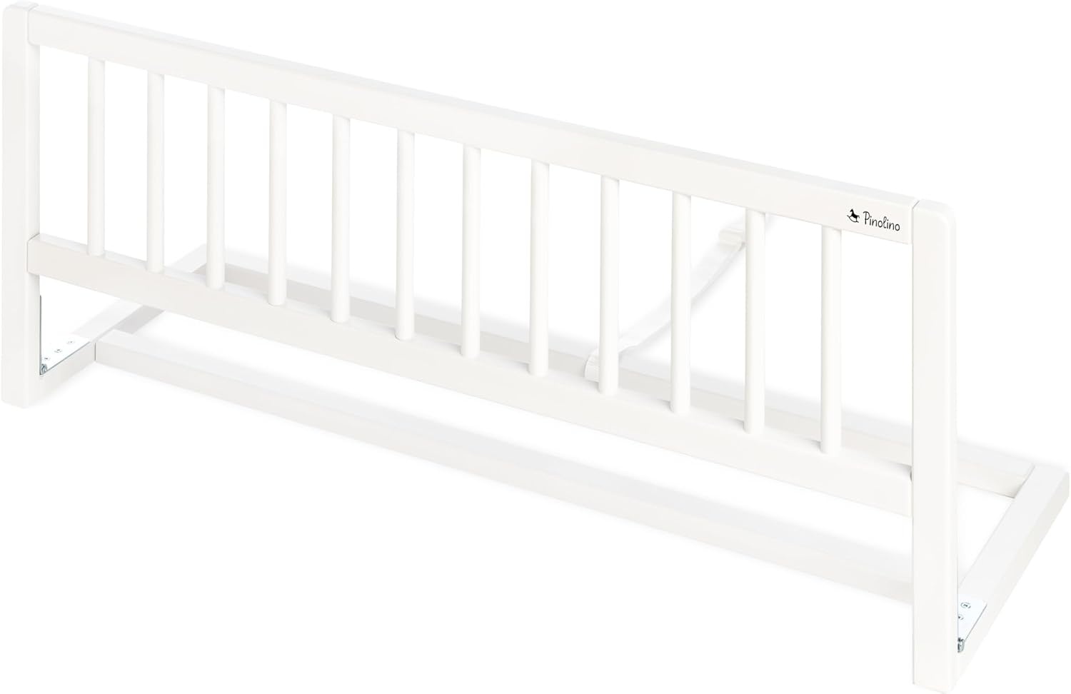 Bedhek 90 cm Wit | Massief Beukenhout | 24% Korting