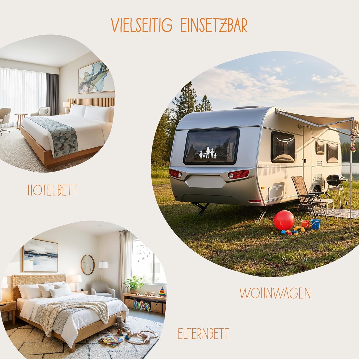 Bedhek 90 cm Wit | Massief Beukenhout | 24% Korting