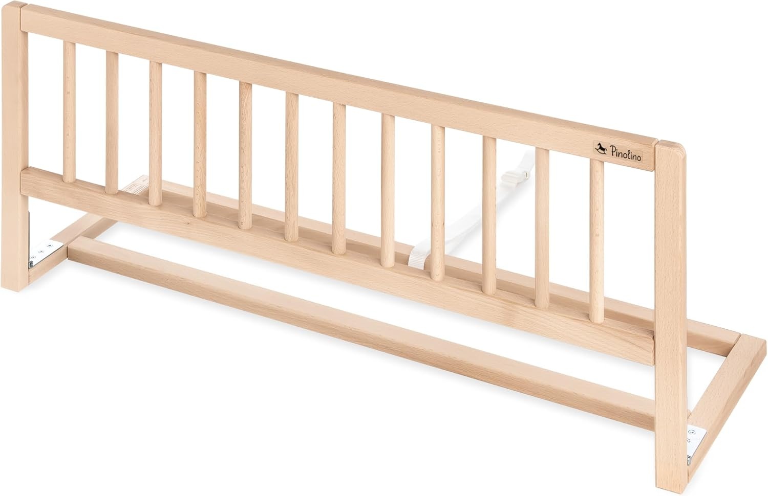 Bedhek 90 cm Wit | Massief Beukenhout | 24% Korting