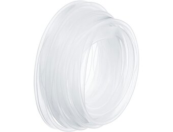 2x Waterdichte Siliconen Buis voor LED-strip (10mm, 5m) - Transparant