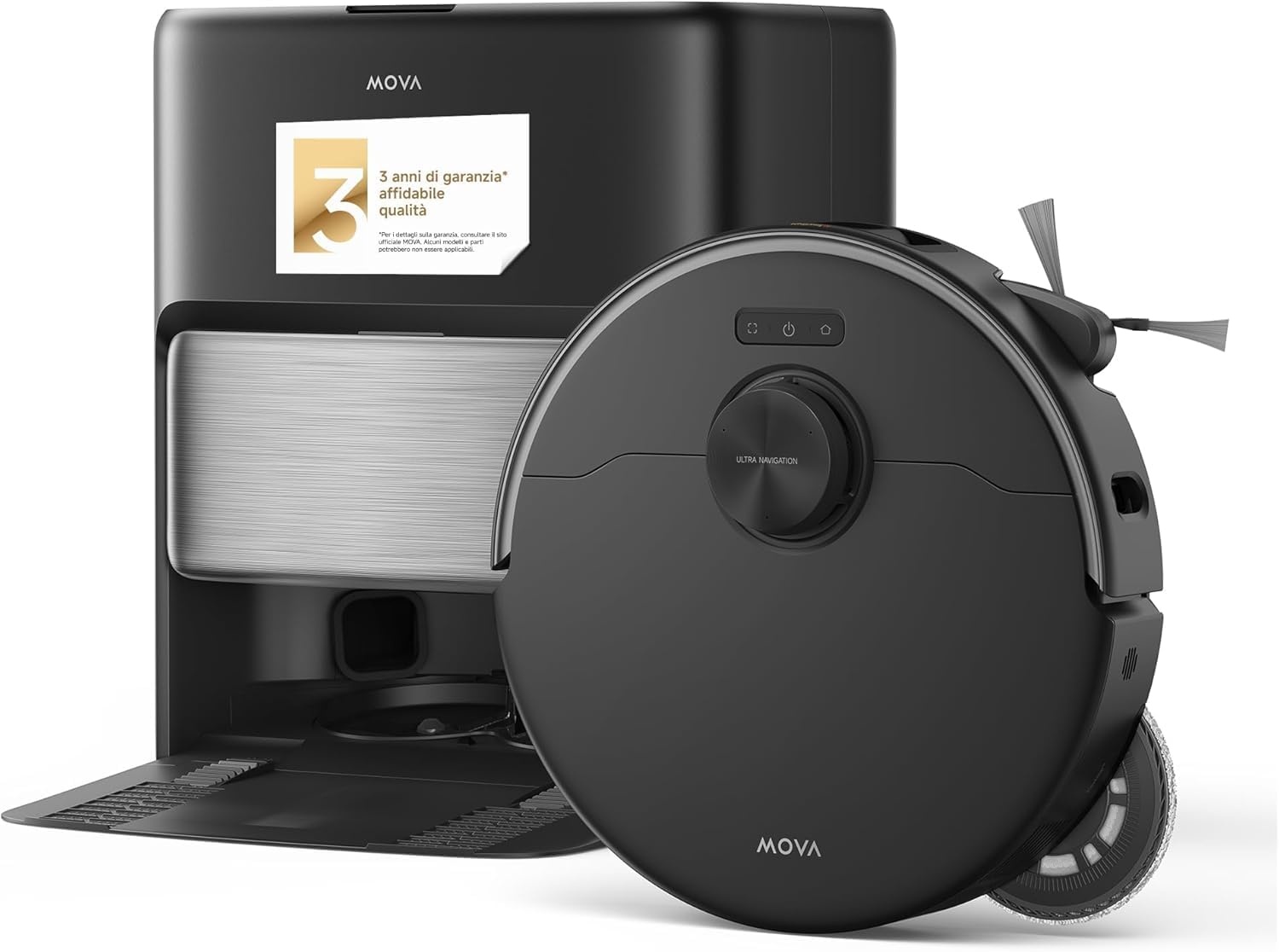 Robotstofzuiger & Dweil MOVA P70 Pro Ultra Zwart - 50% Korting