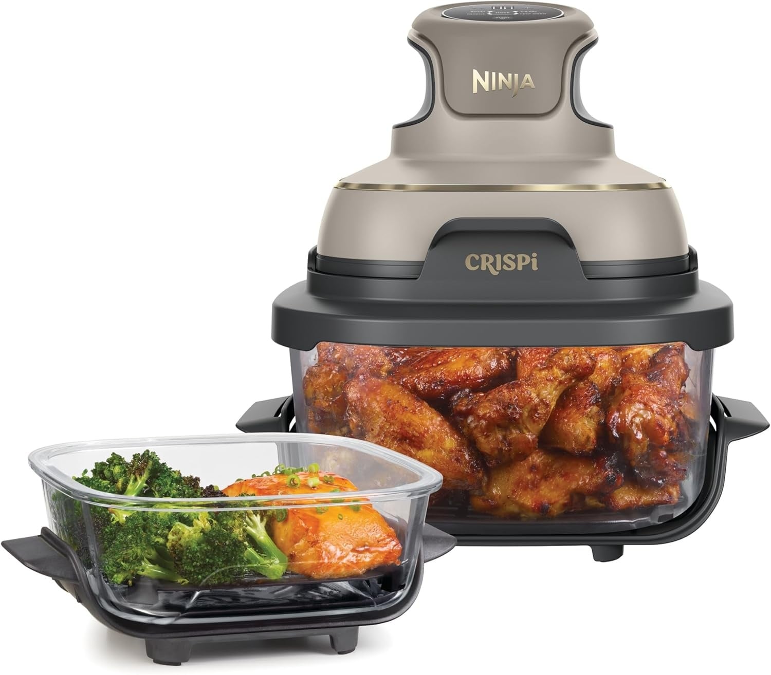 Heteluchtfriteuse CRISPi 3,8L Stone Gold 1700W 4-in-1 (25% Korting)