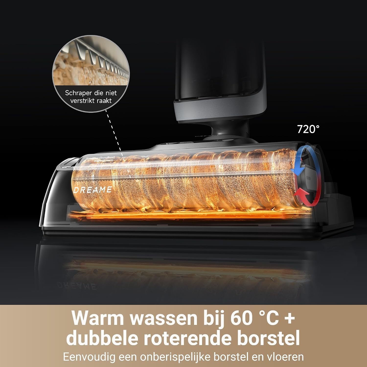 Nat- en droogstofzuiger Dreame H14 Pro - 50% Korting