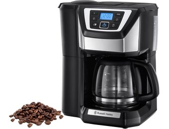 Koffiezetapparaat met Bonenmaler - Zwart - 12 Kopjes - 24% Korting