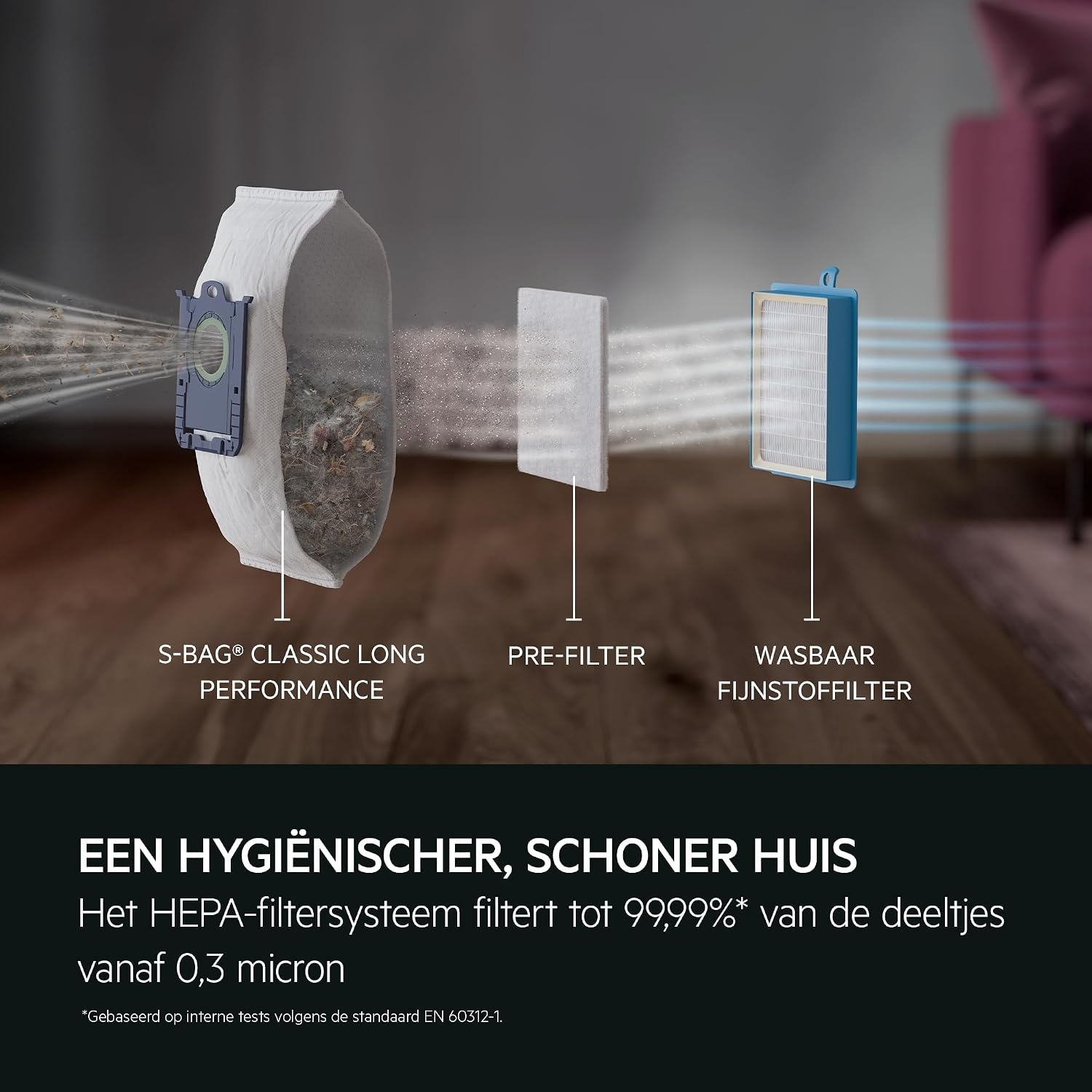 AEG CLEAN 6000 Stofzuiger met zak | 59% Korting | Granite Grey