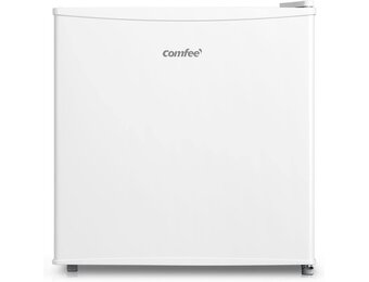 Compacte 43L Minikoelkast met Ijsvak - Ideaal voor Kamer & Kantoor - Wit - 25% Korting