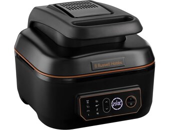 Multicooker Airfryer Grill 5.5L Zwart - 7 Functies met 49% Korting