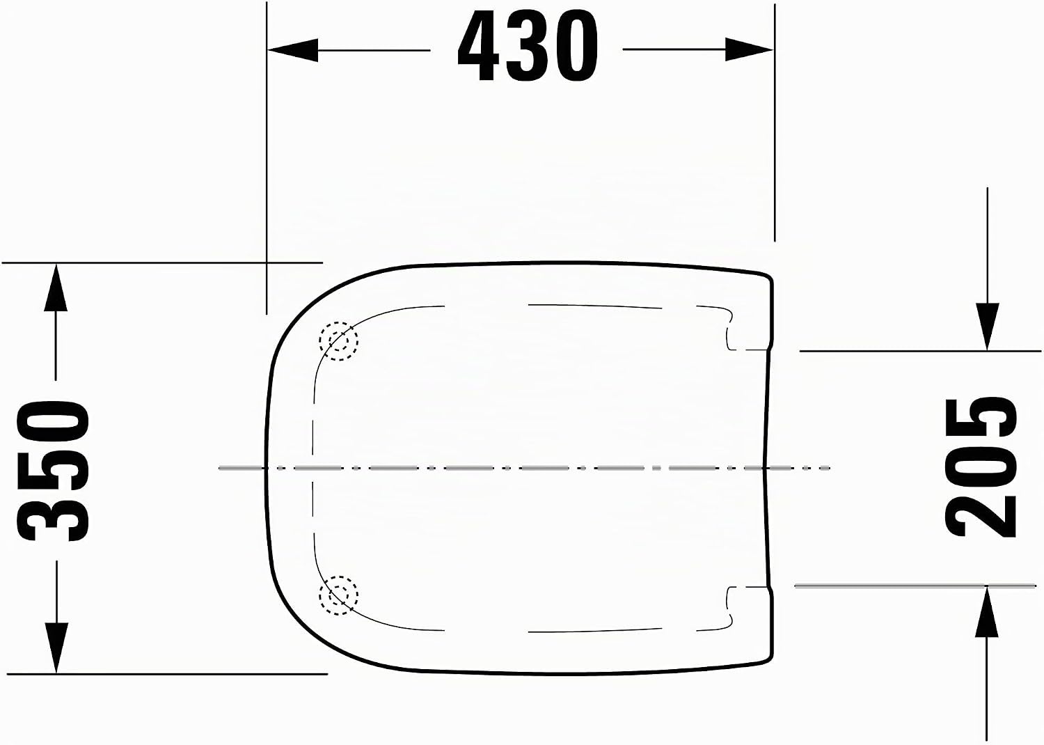 Duravit D-Code WC-bril Wit Hoogglans Softclose Duroplast - 24% Korting
