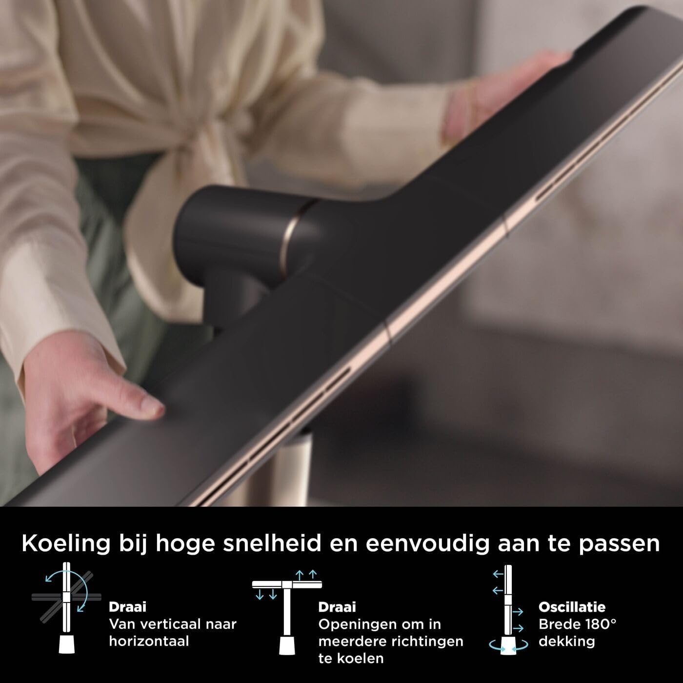 Bladeloze Torenventilator 50% Korting - Verstelbaar & Krachtig