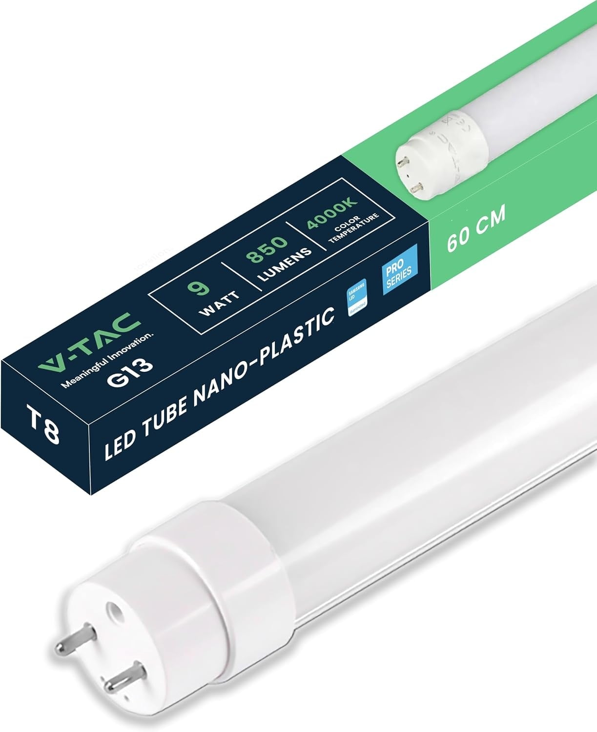 LED TL-buis 60cm 7.5W 4000K Neutraal Wit (58% Korting)