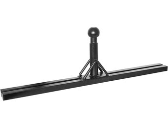 LAS 11405 Fietsendrager-adapter, dissel-fietsendrager, voor caravans,75,5 x 23 x 7 cm,Zwart