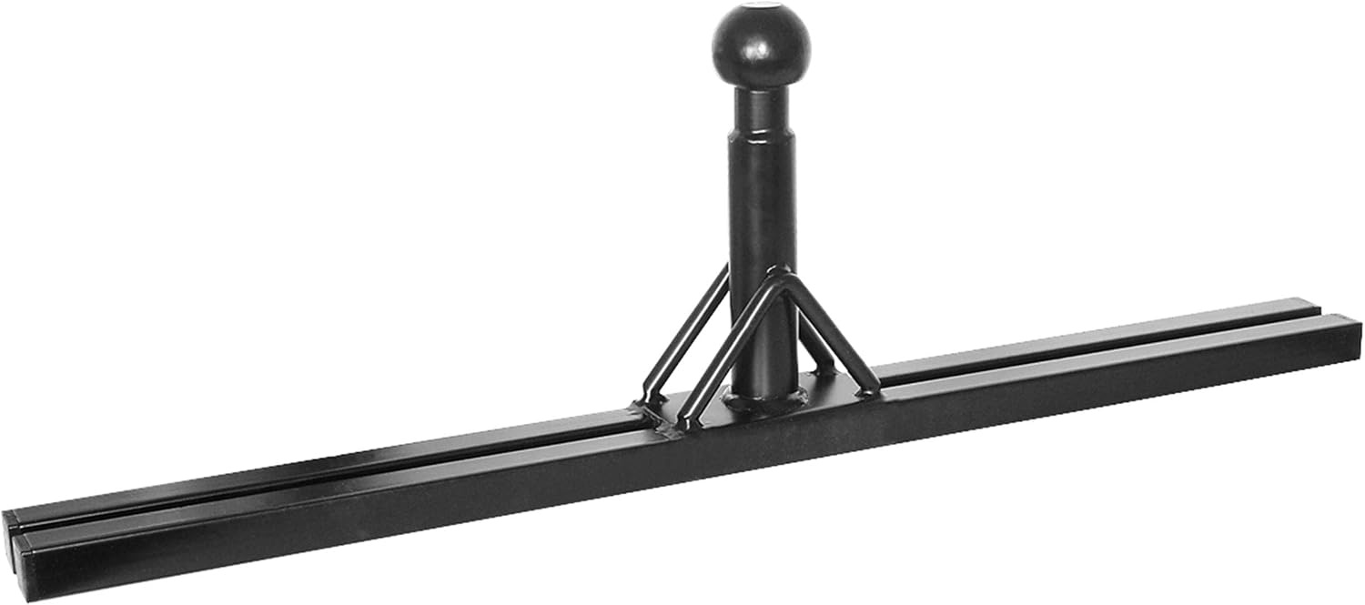 LAS 11405 Fietsendrager-adapter, dissel-fietsendrager, voor caravans,75,5 x 23 x 7 cm,Zwart