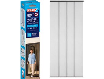 tesa Insect Stop Lamellendeur - Hordeur - 95 x 220 cm - Antraciet