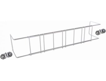 Grijze raamhouder, uittrekbaar van 150 tot 200 cm