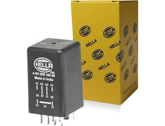 HELLA 4RV 008 188-491 Regeleenheid Gloeitijd - 12V - 9-polig