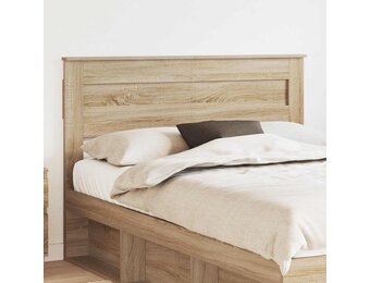 vidaXL Hoofdbord Sonoma Eiken Bewerkt hout