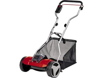 Einhell GE-HM 18/38 Li - Solo Power X-Change draadloze grasmaaier (Li-ion, 18V, kogelgelagerde spil met 5 nauwkeurig gesneden stalen messen, zonder accu en oplader), veelkleurig