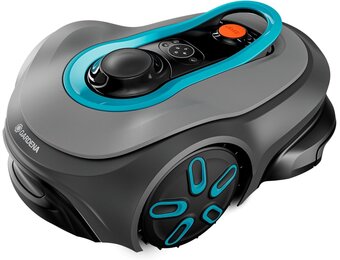 Gardena smart SILENO free Set 1100 m² robotmaaier, draadloos, voor gazons tot 1.100 m², LONA Intelligence, zonder grensdraad, stille werking, intelligente maaier met app-bediening (19926-47) - Maat 1100 m²