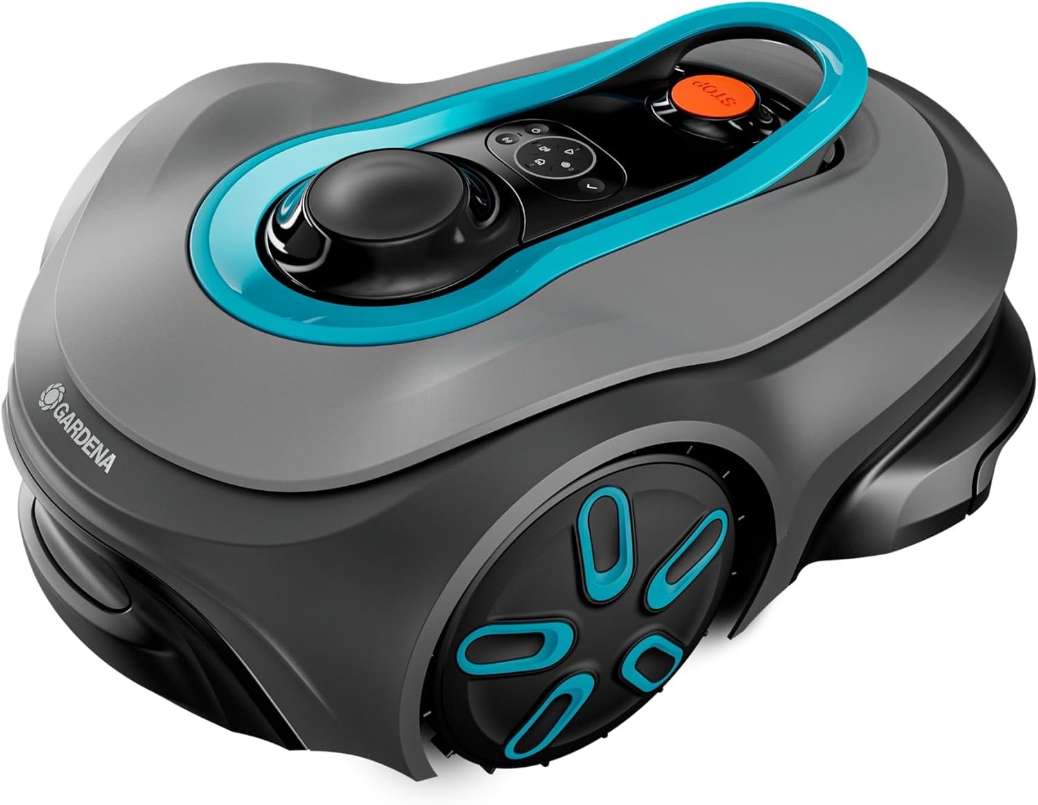 Gardena smart SILENO free Set 1100 m² robotmaaier, draadloos, voor gazons tot 1.100 m², LONA Intelligence, zonder grensdraad, stille werking, intelligente maaier met app-bediening (19926-47) - Maat 1100 m²