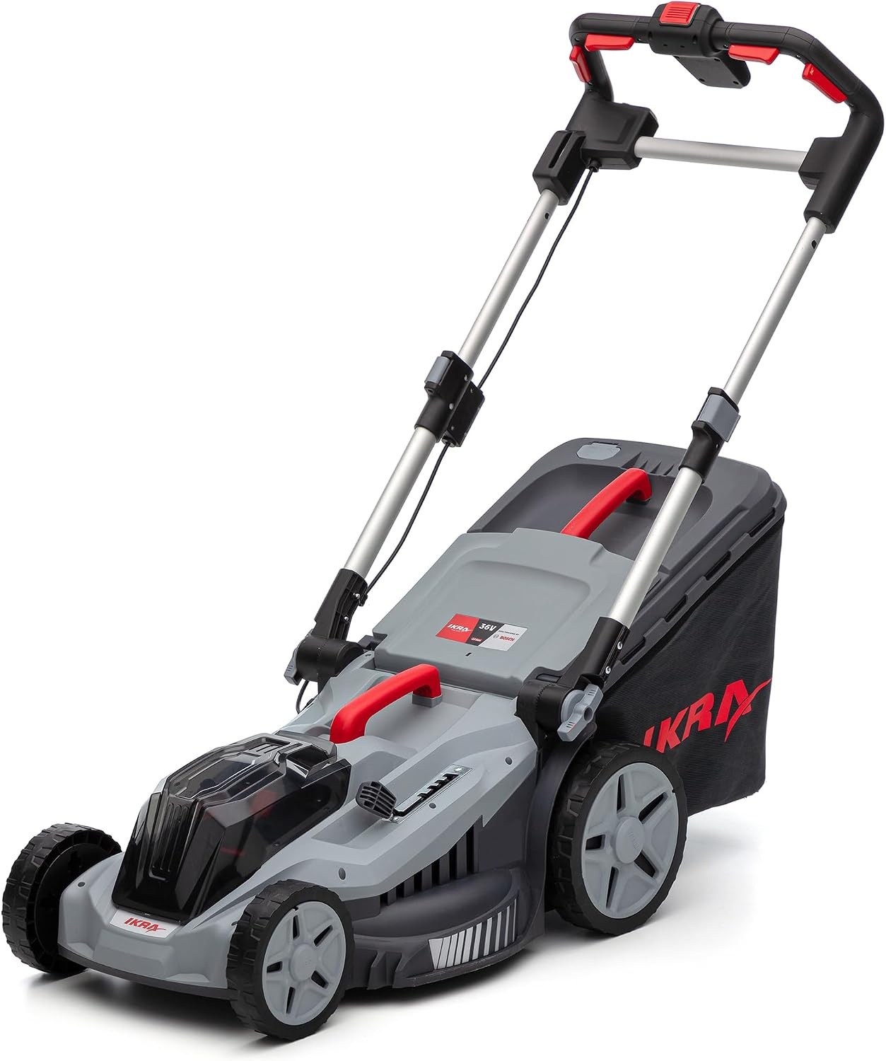IKRA grasmaaier IB-LM 43, 3-in-1, breedte 43 cm, zonder 36V accu & oplader
