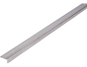 Alberts Hoekprofiel 20 x 10 mm - RVS - 1000 mm