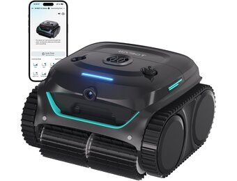 Draadloze Zwembadrobot met AI Camera - 50% Korting