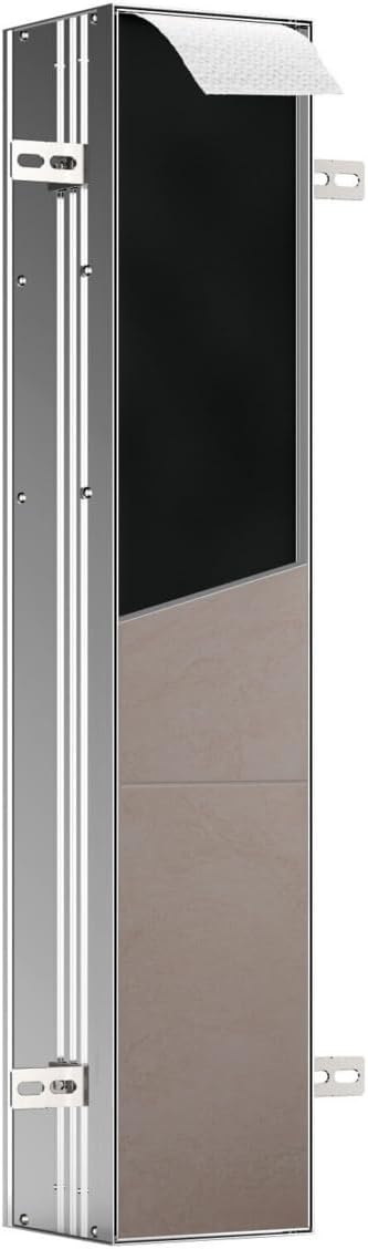 Inbouw Toiletmodule Aluminium Rechtsdraaiend met Push-to-Open - 25% Korting