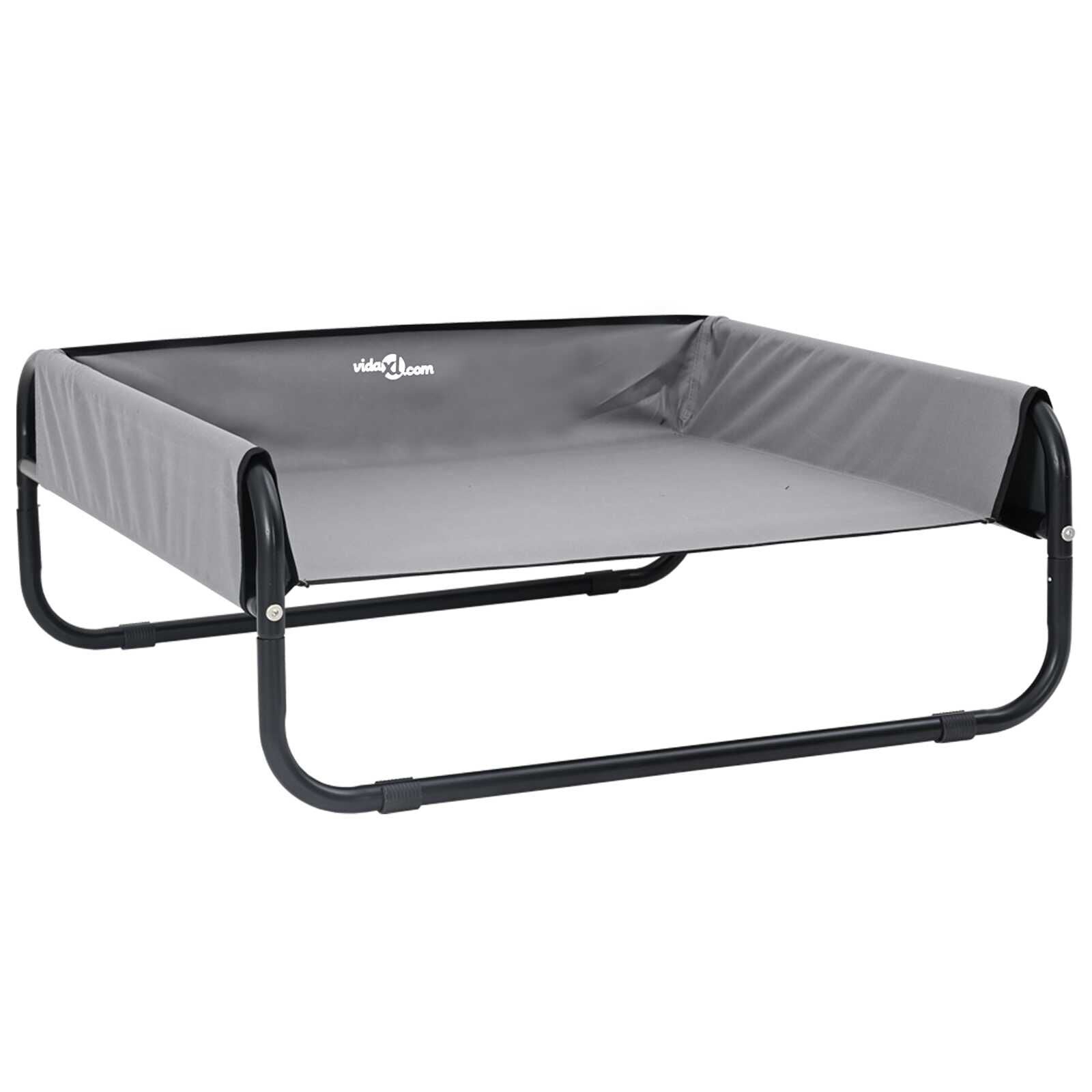 vidaXL Hondenbed Lichtgrijs 75x75x30cm - 46% Korting