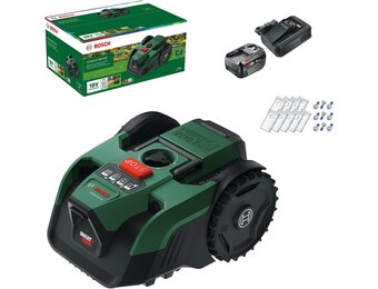 Robotmaaier tot 200m² met Smartvision, Accu & Lader - 60% Korting