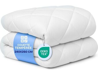 4-Seizoenen Dekbed 240x260 cm 300g/m² Wit Anti-allergisch (23% Korting)