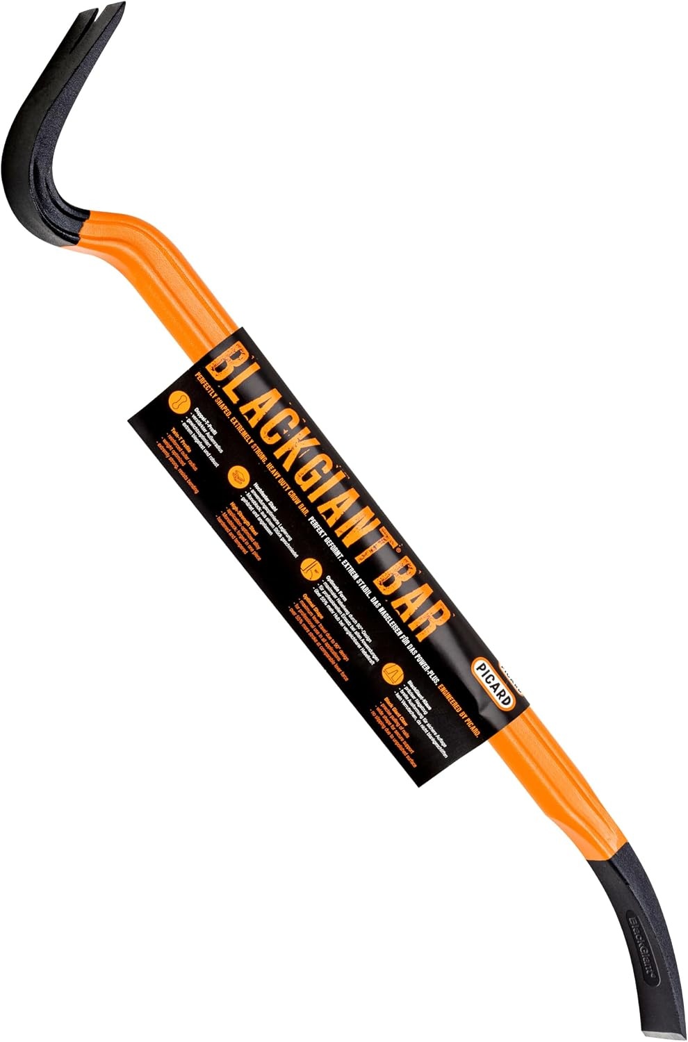 Krachtige Koevoet BlackGiant 61cm - Professioneel Staal