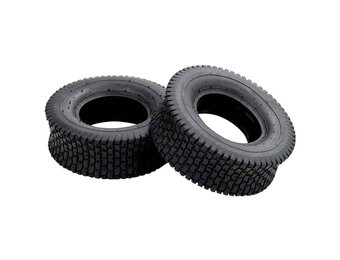 Set van 2 kruiwagenbanden 13x5.00-6 4PR rubber - 23% Korting