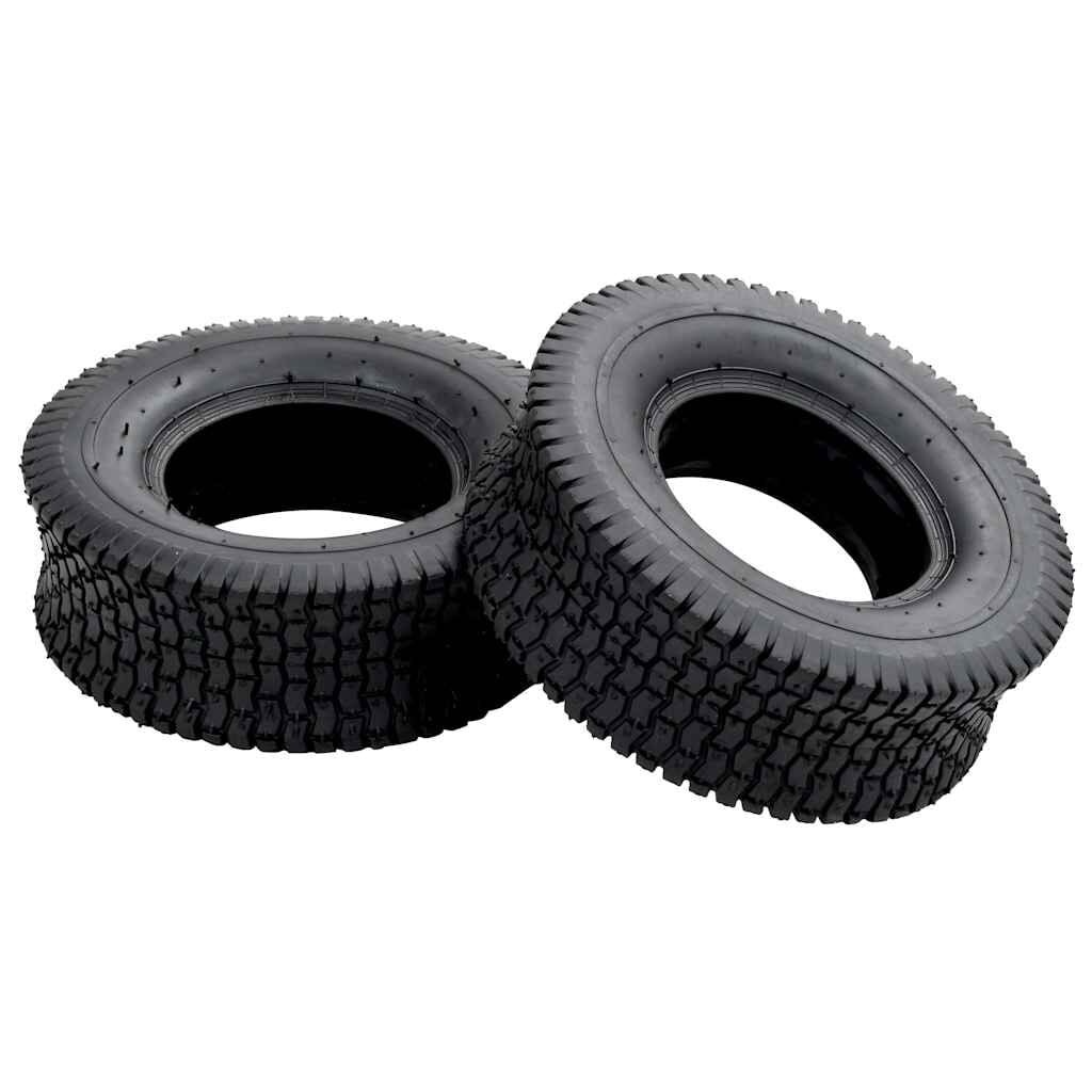 Set van 2 kruiwagenbanden 13x5.00-6 4PR rubber - 23% Korting