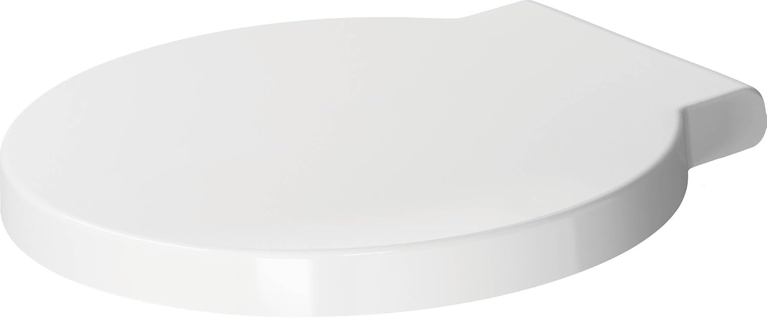 Duravit WC-zitting Starck 1 met SoftClose-scharnieren in roestvrij staal, 0065880099