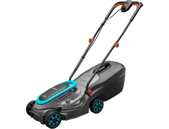 Gardena PowerMax 32/18V P4A Accu Tondeuse - 32 cm - Turquoise/Zwart