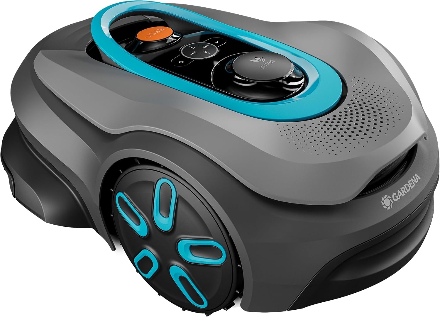 Gardena Smart Sileno Sense Robotmaaier - Voor gazons tot 600 m² - Grijs/Turquoise