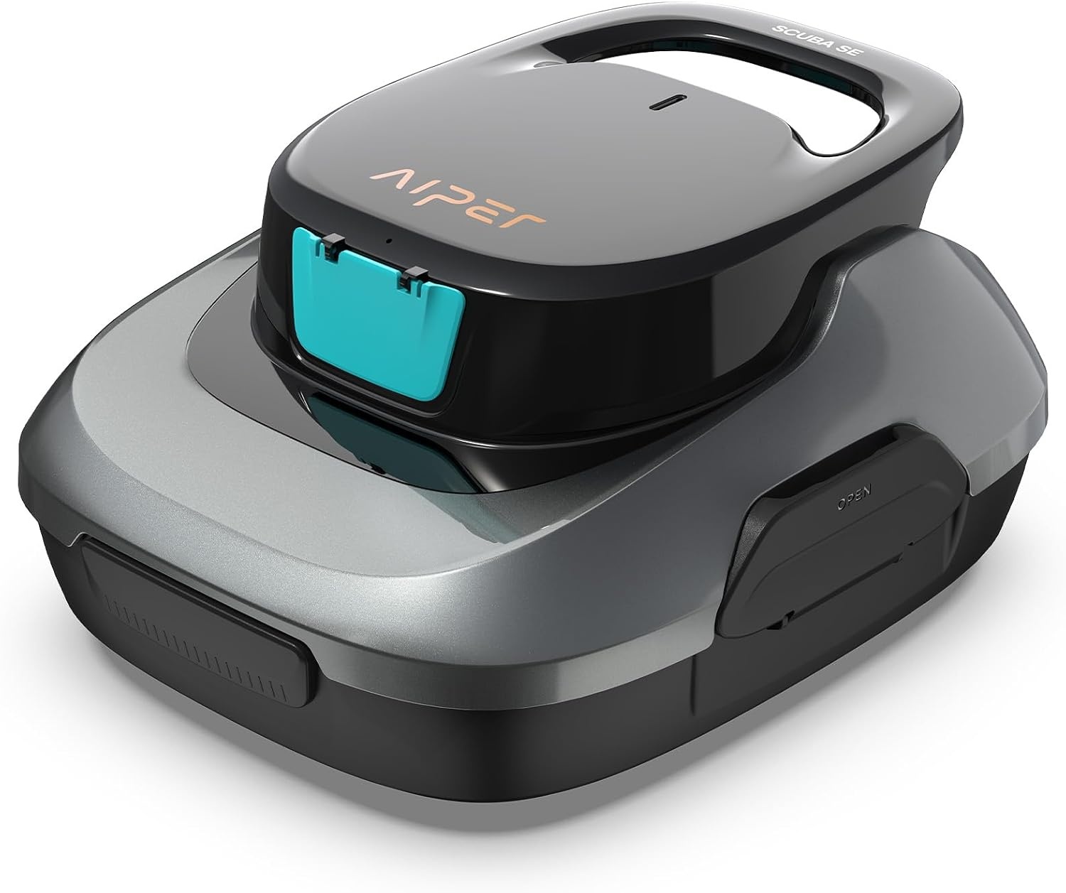 AIPER Scuba SE Draadloze Zwembadrobot - Donkergrijs - Voor zwembaden tot 80 m²