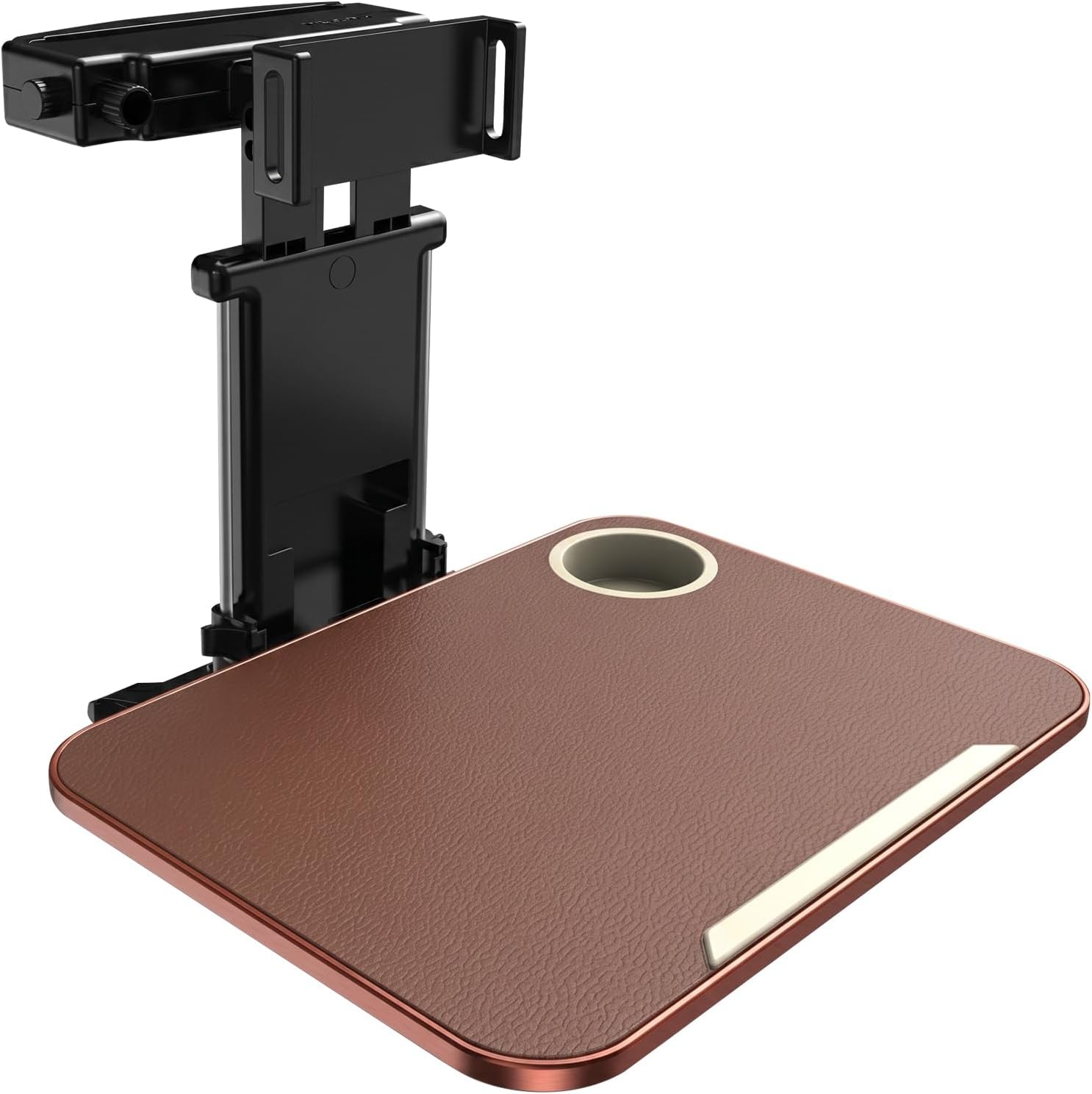 Autotafel voor achterbank, reistafel, auto, kinderen, volwassenen, autotafel voor achterbank, passagiers, met bekerhouder en universele tablet- en telefoonstandaard