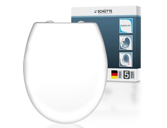 Ovale WC-bril Softclose Wit - 23% Korting