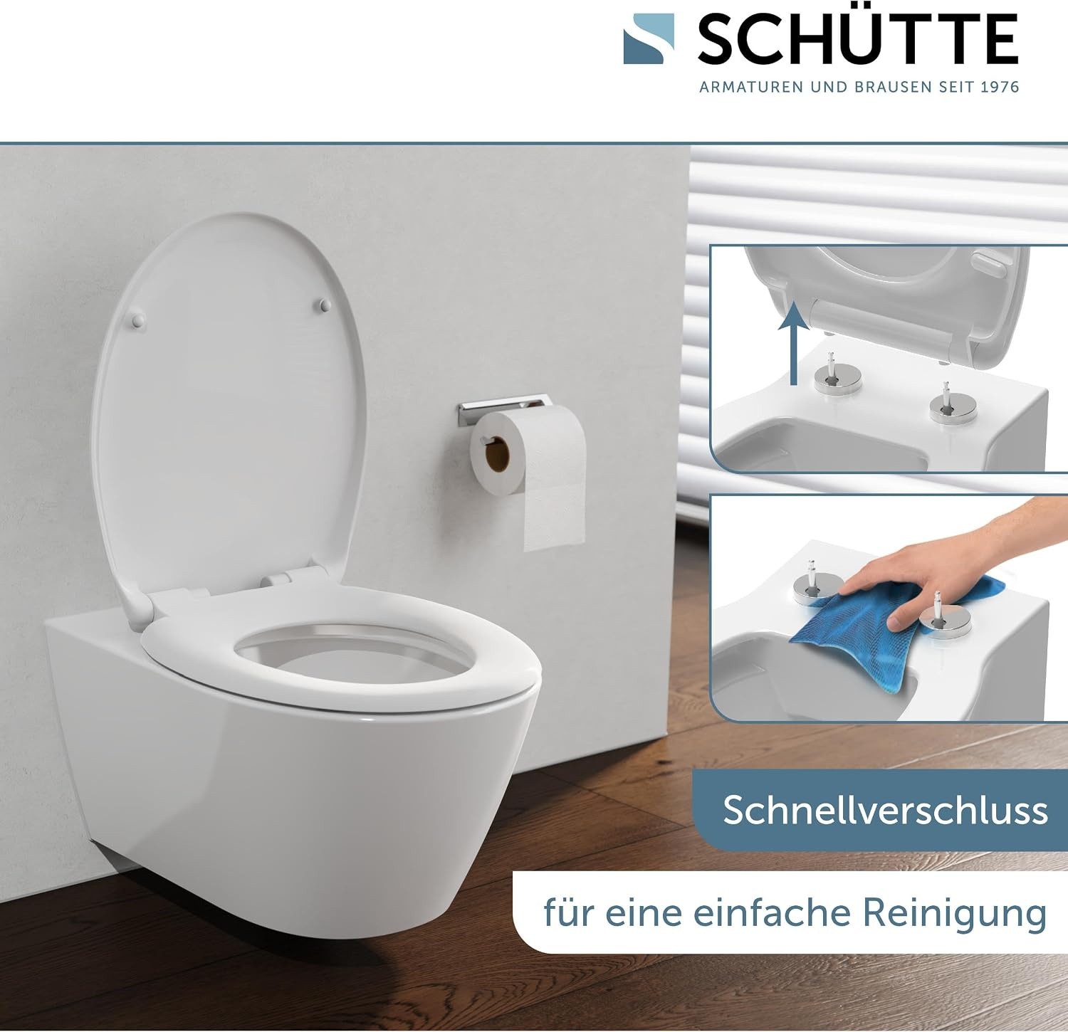 Ovale WC-bril Softclose Wit - 23% Korting