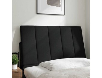VidaXL Hoofdbordkussen Hanko Stof Zwart 80 cm - 23% Korting